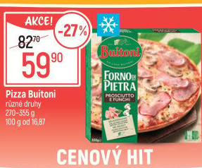 Pizza mražená Forno Di Pietra Buitoni