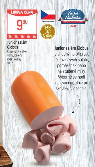 Salám Junior Globus