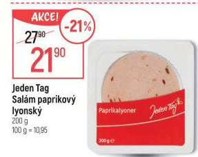 Salám lyonský paprikový Jeden Tag