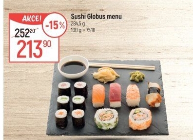 Sushi box Globus