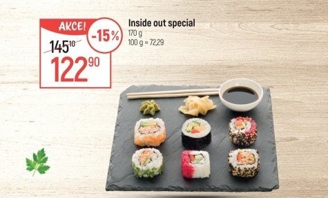 Sushi box Globus