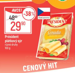 Sýr Gouda Président
