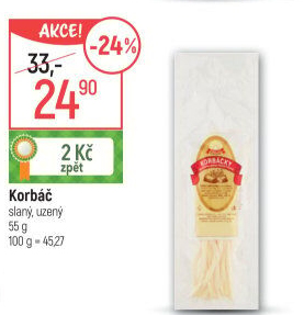Sýr Korbáčky Dobrý den