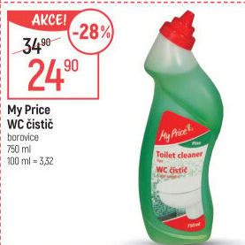 WC čistič My Price