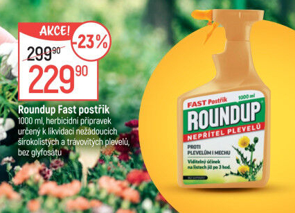 Herbicid sprej Roundup Fast