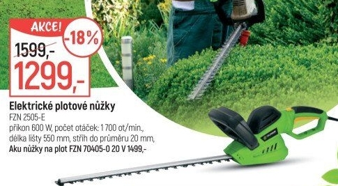 Nůžky na živý plot Fieldmann FZN 2505-E