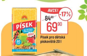Písek na dětské pískoviště Forestina