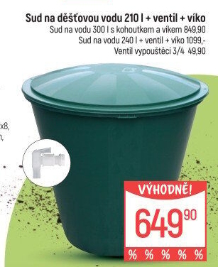 Sud na dešťovou vodu