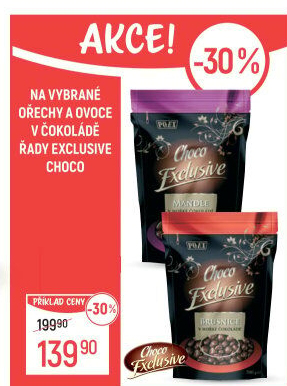 Brusinky v čokoládě Choco Exclusive Poex