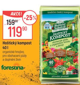 Hoštický kompost Hoštický Substrát