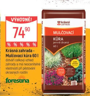 Mulčovací kůra Krásná zahrada