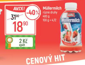 Nápoj mléčný Müllermilch Müller