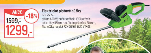 Nůžky na živý plot Fieldmann FZN 2505-E