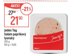 Salám lyonský paprikový Jeden Tag