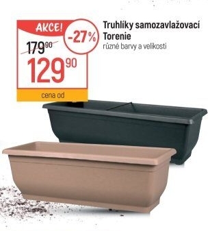 Samozavlažovací truhlík