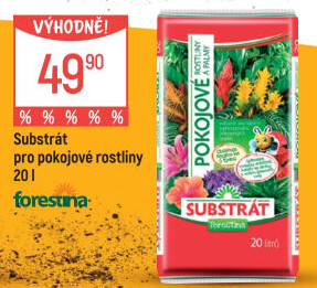 Substrát pro pokojové rostliny Forestina