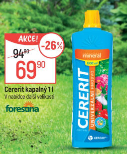 Tekuté univerzální hnojivo Cererit