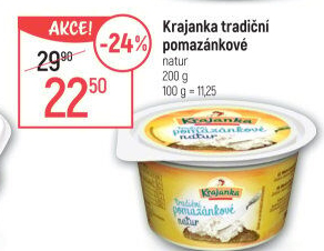 Tradiční pomazánkové Krajanka