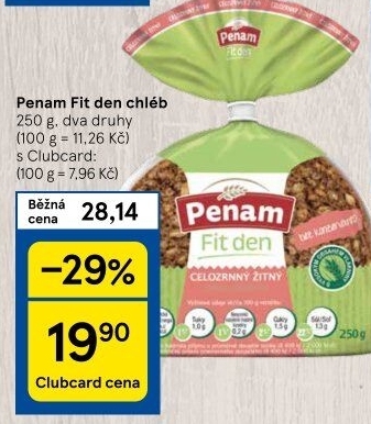 Chléb Fit den Penam