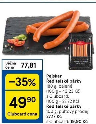 Párky Ředitelské Pejskar