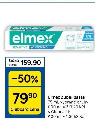 Pasty na zuby Elmex