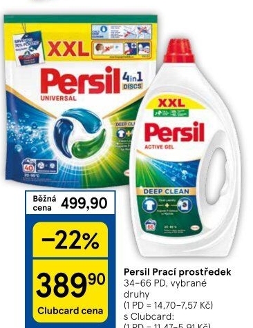 Prací prostředky Persil