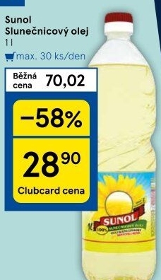 Slunečnicový olej Sunol