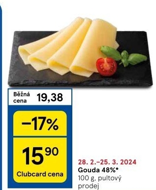 Sýr Gouda 48%