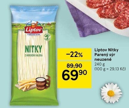 Sýr nitky Liptov