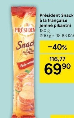 Sýr Snack Président