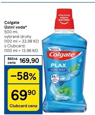 Ústní voda Colgate