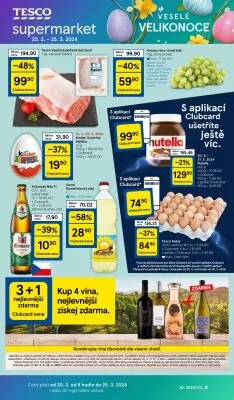 akční leták Tesco 20.3.2024-25.3.2024