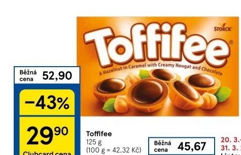 Bonboniéra Toffifee Storck