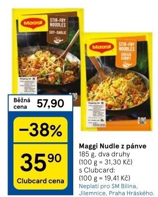 Nudle z pánve Maggi Nápady