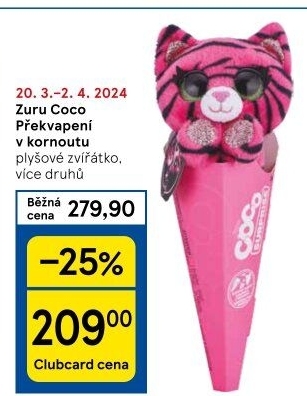 Překvapení v kornoutu Zuru Coco