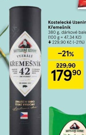 Salám Křemešník kostelecký Kostelecké uzeniny