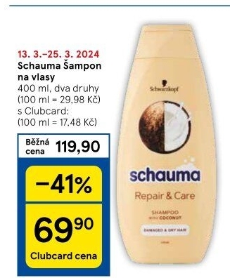 Šampon Schauma Schwarzkopf
