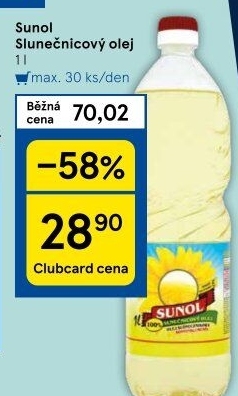 Slunečnicový olej Sunol