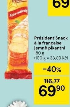 Sýr Snack Président