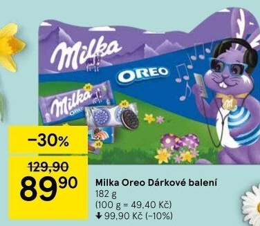 Velikonoční dárkové balení Oreo Milka