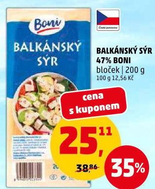 Balkánský sýr Boni