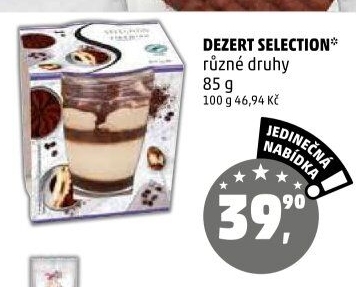 Dezert Selection