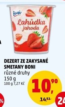 Dezert zakysaný Boni