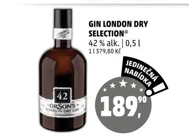 Gin London Dry Orson´s