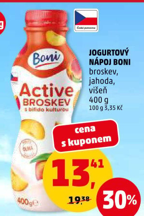 Jogurtový nápoj Boni