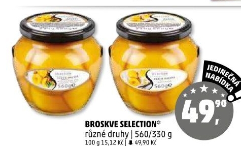 Kompot broskve Selection