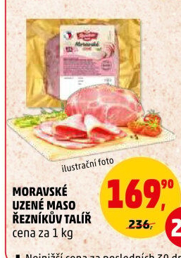 Moravské maso uzené Řezníkův talíř