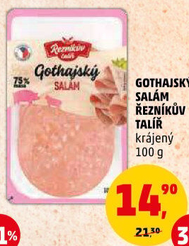 Salám Gothaj Řezníkův talíř