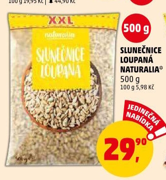 Slunečnice loupaná Naturalia