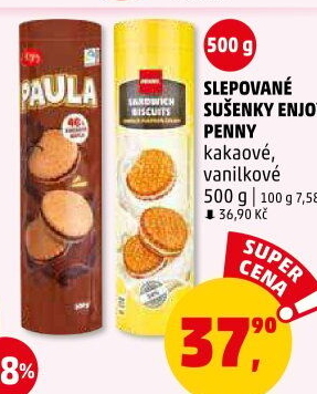 Sušenky slepované Penny